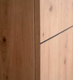 Commode Ted 80cm 2 Deuren - Eik/zwart -Songmics Winkel Nola Detail 3 5bef