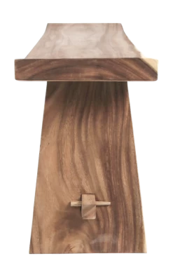 Decoratieve Bank Osaka 120cm – Bleek Munggur -Songmics Winkel OS120 4 6b54