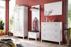 Garderobecombinatie Ole | Paneel, Kledingkast, Spiegel En Bank | Wit -Songmics Winkel Ole GD 1839 924 01 dynamisch D 20180702 a5c5