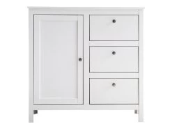 Ladekast Ole | 96 X 35 X 98 Cm | Wit -Songmics Winkel Ole KO 1839 868 01 frontal Freisteller 20180420 66de