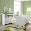 Babykamercombinatie Olivia/Julie | Luiertafel, Bed | Wit -Songmics Winkel Olivia BZ 1553 606 01 dynamisch D 20150615 256b