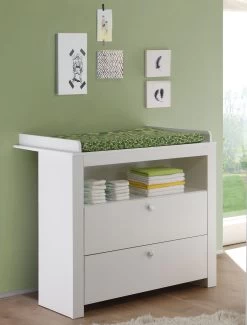 Luiertafel Met Opbergruimte Olivia/Julie | 96 X 69 X 104 Cm | Wit -Songmics Winkel Olivia BZ 1553 630 01 dynamisch D 20150615 e6c2