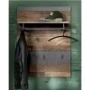 Garderobepaneel Indy | 80 X 28 X 106 Cm | Old Wood-decor -Songmics Winkel Ontwerp zonder titel 4301