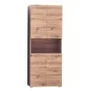 Hoge Kast Amanda/Mando | 73 X 31 X 190 Cm | Espen-eiken Kleur