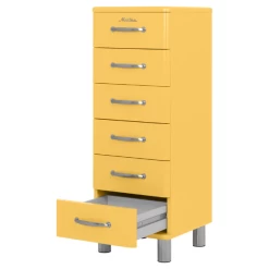 Ladekast Malibu 111,5 Cm Met 6 Lades - Geel -Songmics Winkel Ontwerp zonder titel 100 89ca