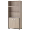 Boekenkast Acila 100cm, 3 Legplanken & 2 Deuren - Eik Decor -Songmics Winkel Ontwerp zonder titel 14 dcc4