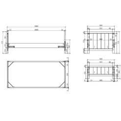 Kinderkamercombinatie Erik 18-wit -Songmics Winkel Ontwerp zonder titel 22 6069