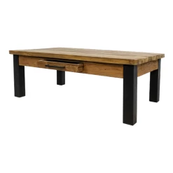 Salontafel Zaria 125x75cm - Naturel/zwart 19 Salontafel Zaria 125x75cm - Naturel/zwart -Songmics Winkel Ontwerp zonder titel 24 d836