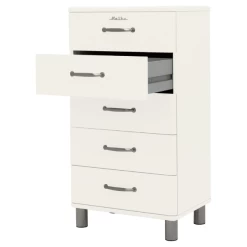 Ladekast Malibu 111,5 Cm Met 5 Lades - Wit -Songmics Winkel Ontwerp zonder titel 33 eb7a