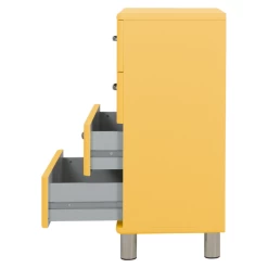 Ladekast Malibu 92 Cm Met 4 Lades - Geel -Songmics Winkel Ontwerp zonder titel 37 8cf1