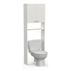 Toilet- En Wasmachinekast Febe - Wit -Songmics Winkel Ontwerp zonder titel 3 1 9e7f