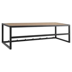 Kapstok Dover 50cm Met Hoedenplank - Zwart/wilde Eik -Songmics Winkel Ontwerp zonder titel 46 a5a2