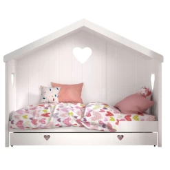 Bedhuisje Amori Met Bedlade - Wit -Songmics Winkel Ontwerp zonder titel 55 6c8a