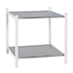 Rek Ayven 2 Legplanken - Wit/grijs