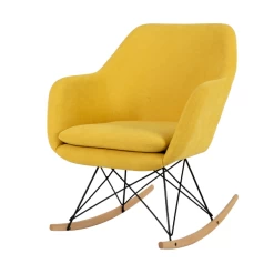 Schommelstoel Gemma - Geel -Songmics Winkel Ontwerp zonder titel 80 dfc9