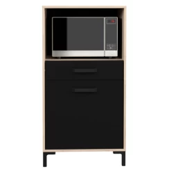Microgolfkast Felicity 60cm, 1 Deur & 1 Lade - Naturel/zwart 14 Microgolfkast Felicity 60cm, 1 Deur & 1 Lade - Naturel/zwart -Songmics Winkel Ontwerp zonder titel 84 b7f2