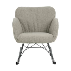 Kelsey Schommelstoel: Orson Grijs/Bruin Met Ritssluiting -Songmics Winkel Ontwerp zonder titel 90 ee61