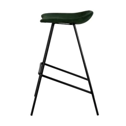 Barkruk Teddy Ribfluweel - Groen -Songmics Winkel Ontwerp zonder titel 92 084b