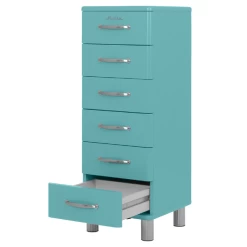 Ladekast Malibu 111,5 Cm Met 6 Lades - Laguneblauw -Songmics Winkel Ontwerp zonder titel 94 ad0d