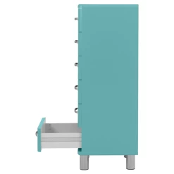 Ladekast Malibu 111,5 Cm Met 6 Lades - Laguneblauw -Songmics Winkel Ontwerp zonder titel 95 518c