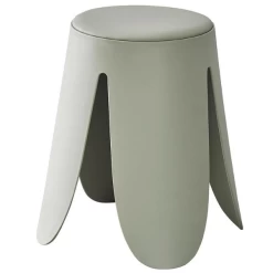 Grijsgroene Astin Kruk | PP Poten En PU Zitting | 46 X 30 X 30 Cm -Songmics Winkel Ontwerp zonder titel 95 c876