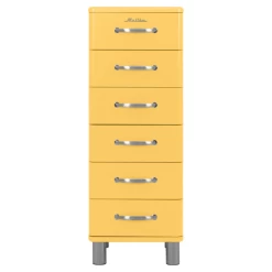 Ladekast Malibu 111,5 Cm Met 6 Lades - Geel