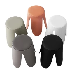 Grijsgroene Astin Kruk | PP Poten En PU Zitting | 46 X 30 X 30 Cm -Songmics Winkel Ontwerp zonder titel 99 0e5e