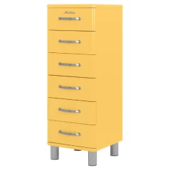 Ladekast Malibu 111,5 Cm Met 6 Lades - Geel -Songmics Winkel Ontwerp zonder titel 99 2a3e