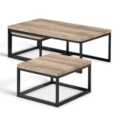 Set Van 3 Salontafels Jenna Industrieel - Oude Eik -Songmics Winkel Ontwerp zonder titel 2021 08 30T082603.015 92ec