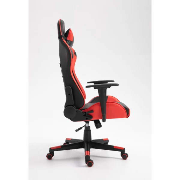 Gamestoel Maxime - Zwart/rood 10 Gamestoel Maxime - Zwart/rood - Afbeelding 8