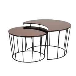 Set Van 2 Salontafels Bonza - Zwart -Songmics Winkel Ontwerp zonder titel 2021 11 30T142942.587 2f4e