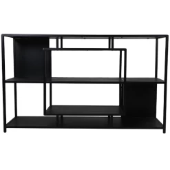 Dressoir Levels 150x35x90cm Mangohout - Zwart -Songmics Winkel Ontwerp zonder titel 2022 01 14T090339.611 4548