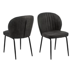 Eetkamerstoel Patri - Antraciet/zwart 19 Eetkamerstoel Patri - Antraciet/zwart -Songmics Winkel Ontwerp zonder titel 2022 01 14T100500.198 7dc7