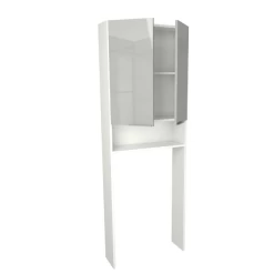 Wasmachinekast Glam 64cm 2 Deuren - Hoogglans Grijs -Songmics Winkel Ontwerp zonder titel 2022 01 24T144109.485 0fe1