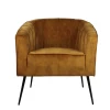 Fauteuil Chester Velours - Goud