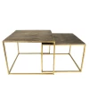 Salontafel Fletcher Set Van 2 Metaal - Antiek Goud -Songmics Winkel Ontwerp zonder titel 2022 02 02T095156.071 96c4