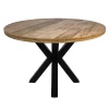 Eettafel Regina Rond 140cm Mangohout - Naturel/zwart -Songmics Winkel Ontwerp zonder titel 2022 02 04T142048.346 2e2a