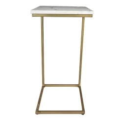 Bijzettafel Chandler 32cm Marmer - Wit/goud -Songmics Winkel Ontwerp zonder titel 2022 02 07T163748.015 375e