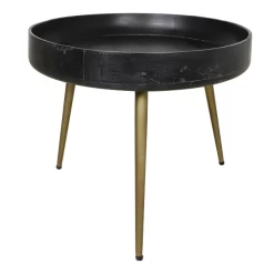 Salontafel Ventura ø50cm - Zwart/antiek Goud -Songmics Winkel Ontwerp zonder titel 2022 02 08T133741.915 f7ec