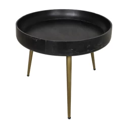 Salontafel Ventura ø50cm - Zwart/antiek Goud -Songmics Winkel Ontwerp zonder titel 2022 02 08T133820.819 3d1d