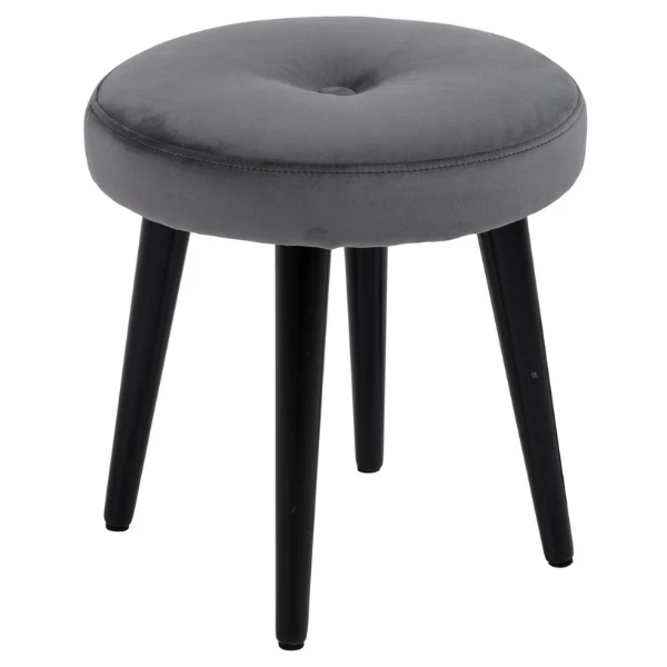 Krukje Frisco ø40cm - Donkergrijs 8 Krukje Frisco ø40cm - Donkergrijs - Afbeelding 6