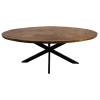 Eettafel Geraldton 240x110cm Mangohout - Naturel/zwart -Songmics Winkel Ontwerp zonder titel 2022 02 21T133011.074 0cb9