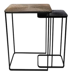 Bijzettafel Downton Set Van 2 Metaal - Goud/zwart -Songmics Winkel Ontwerp zonder titel 2022 03 02T084816.996 dd49