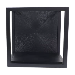 Wandbox Downton 25x25x18cm Mangohout En Metaal - Zwart -Songmics Winkel Ontwerp zonder titel 2022 03 03T091247.633 1f44