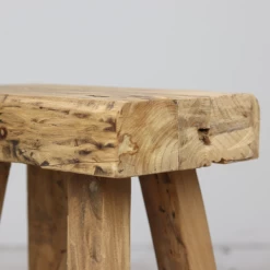 Decoratief Krukje Chamonix 40x25x45cm - Teakhout -Songmics Winkel Ontwerp zonder titel 2022 03 03T105614.150 95b5