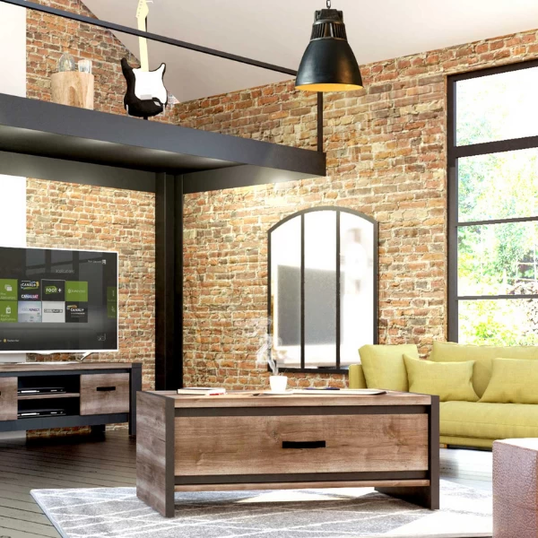 Spiegel Tribeca 95x120cm - Zwart 5 Spiegel Tribeca 95x120cm - Zwart - Afbeelding 3