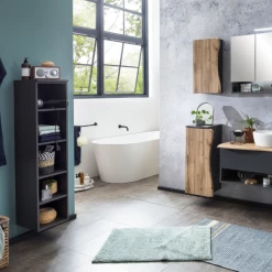 Open Kast Karan 30x35x130cm - Antraciet -Songmics Winkel Ontwerp zonder titel 2022 06 22T081709.329 4b16