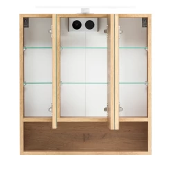 Spiegelkast Karan 60cm 3 Deuren Met Verlichting - Eik -Songmics Winkel Ontwerp zonder titel 2022 06 23T111852.653 62d1