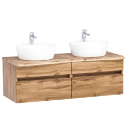 Wastafelmeubel Vikas 121cm 4 Lades - Eik -Songmics Winkel Ontwerp zonder titel 2022 06 24T142757.214 6449