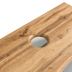 Wastafelmeubel Vikas 101cm 2 Lades - Eik -Songmics Winkel Ontwerp zonder titel 2022 06 24T144331.632 59af